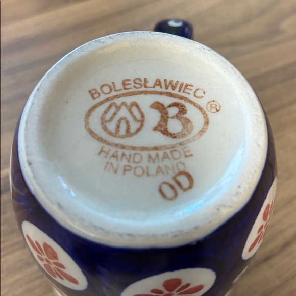 Boleslawiec polish pottery coffee mug - Picture 5 of 5